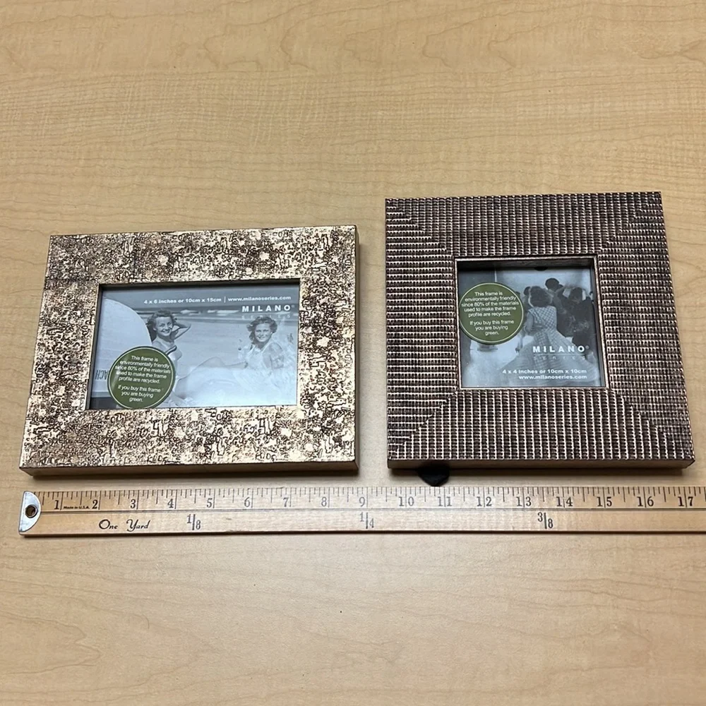 Milano‎ Series picture frames, set of two